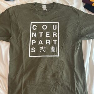 Counterparts Olive Green Graphic T-Shirt